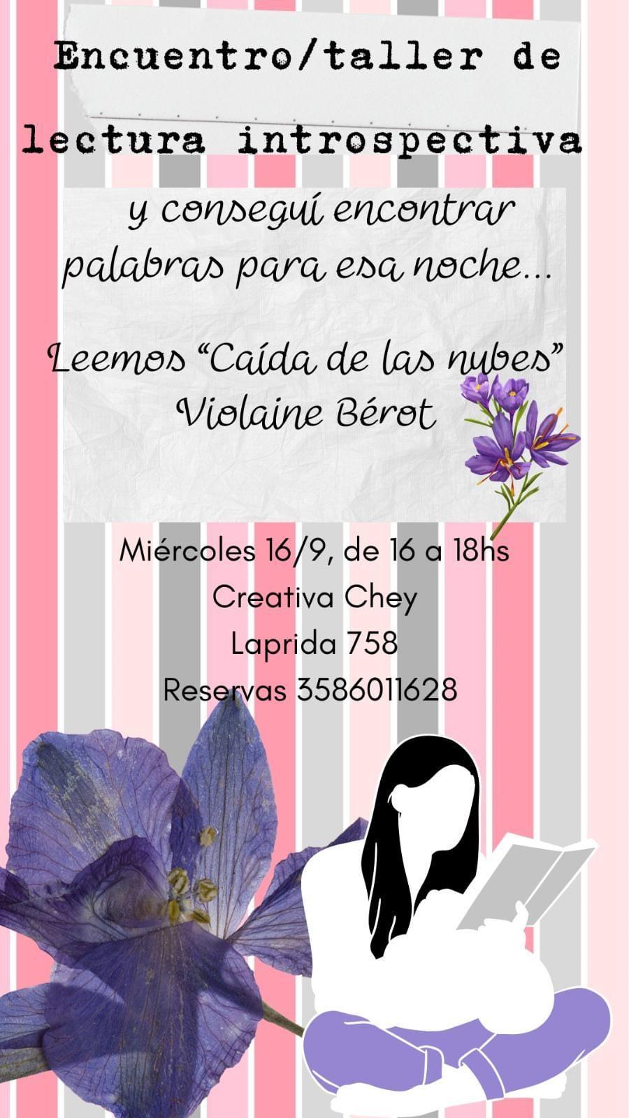 Flyer de Creativa Chey