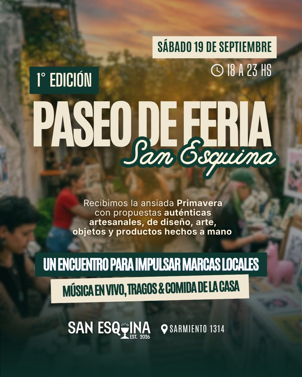 Flyer de San Esquina