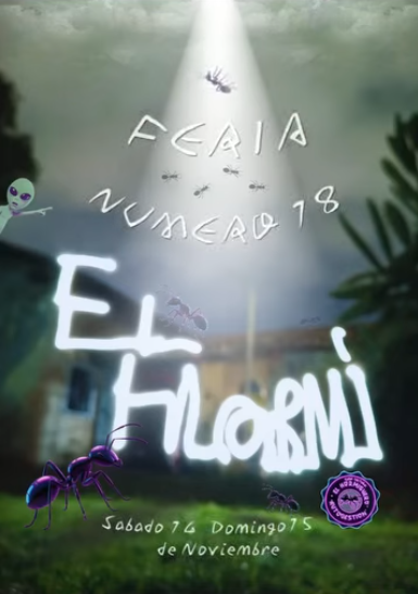 Flyer de Feria El Hormiguero