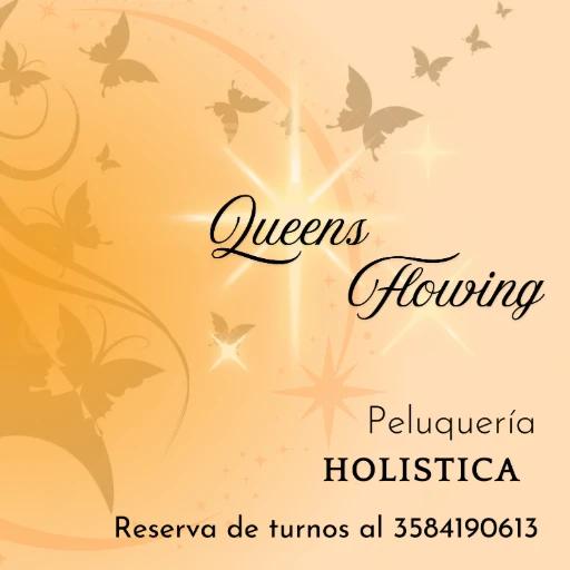 Logo de Queen's Flowing Peluquería Holística